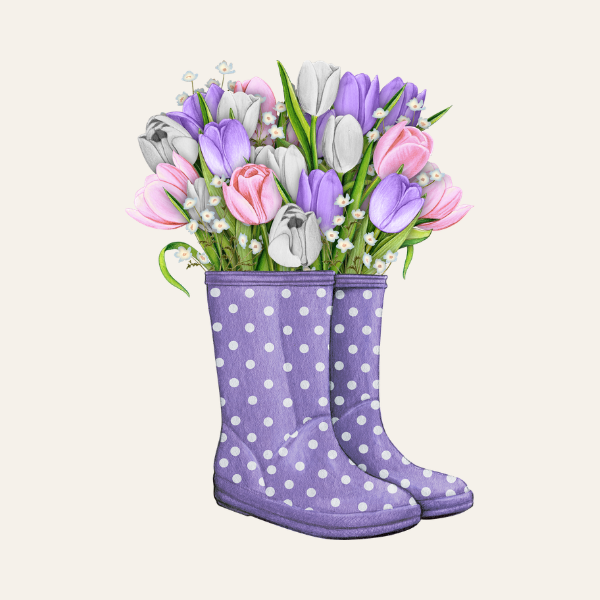 Boots Flowers